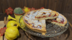 Crostata alla Marmellata di Mela Cotogna