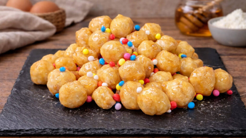 ricetta struffoli di carnevale artigianali saporido