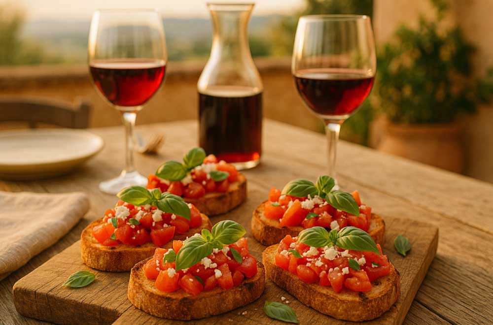 idea-ricetta-antipasto-bruschette-al-pomodoro-basilico-e-ricotta-salata-saporido