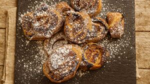 girelle dolce fichi e banane idea dessert