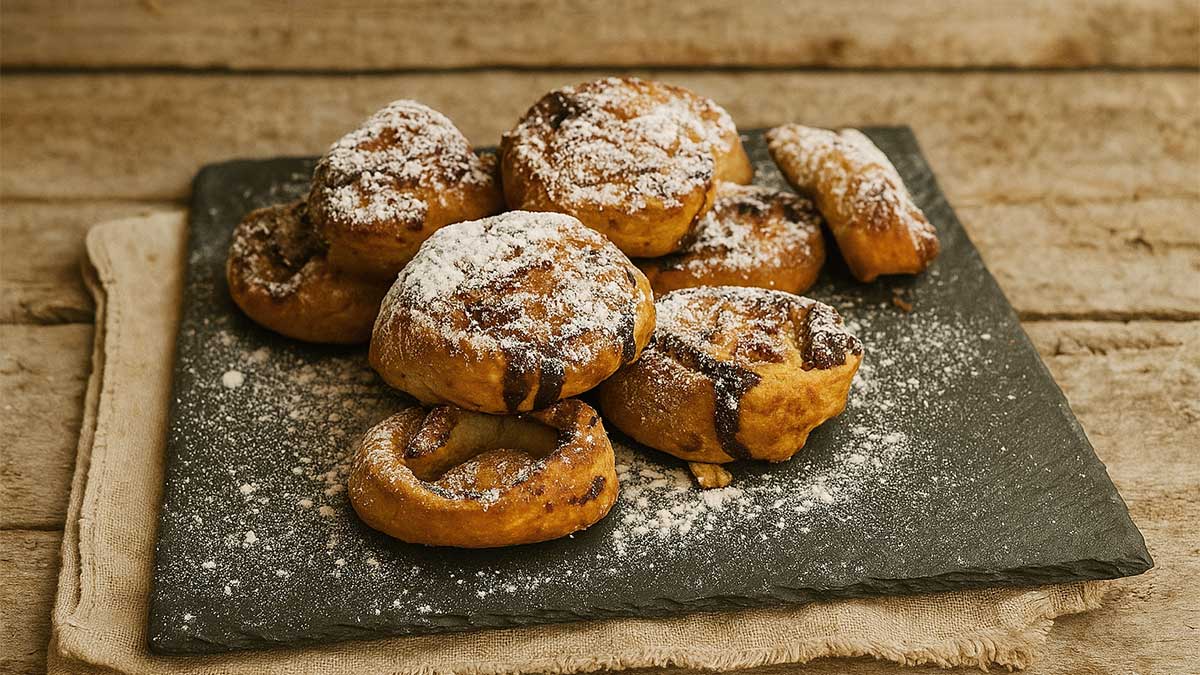 idea ricetta dolce girelle di fichi e banane