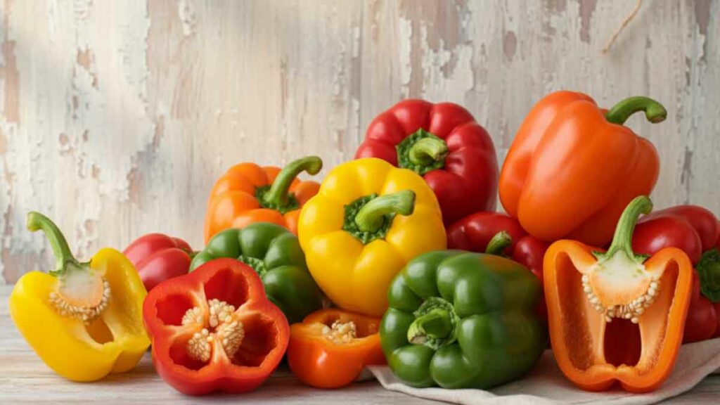 i peperoni rossi verdi e gialli usi e proprietà