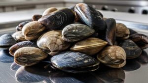 linguine cozze e vongole pulite