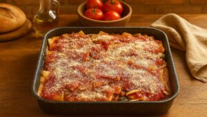 ricetta primo piatto pasta al forno