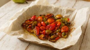 ricetta peperoni al forno digeribili senza pellicina