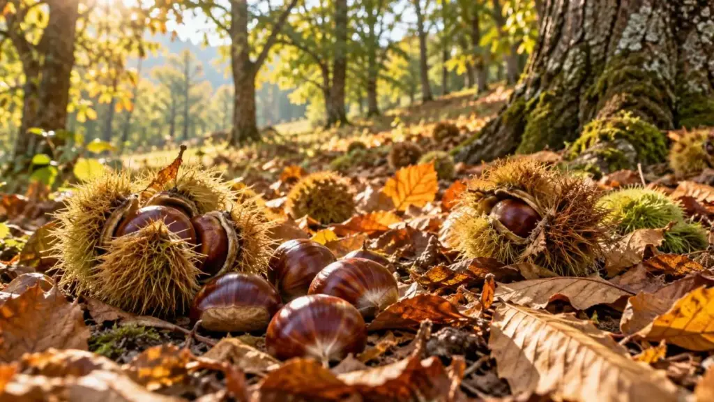 ricci e castagne nel bosco saporido ricci e castagne nel bosco saporido