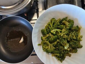 aglio e broccoli saporido