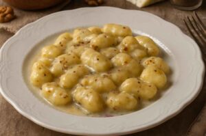 gnocchi gorgonzola e noci ricetta facile e veloce