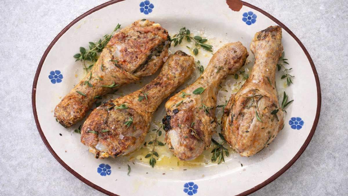 ricetta fusi di pollo alle erbe aromatiche saporido