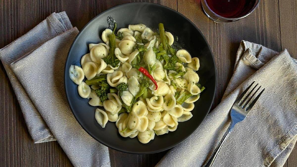 ricetta primo piatto orecchiette e broccoli saporido