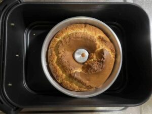 cottura ciambella arancia friggitrice ad aria saporido