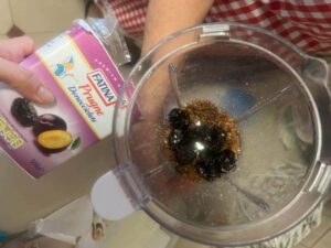 frullare gli ingredienti biscotti saporido