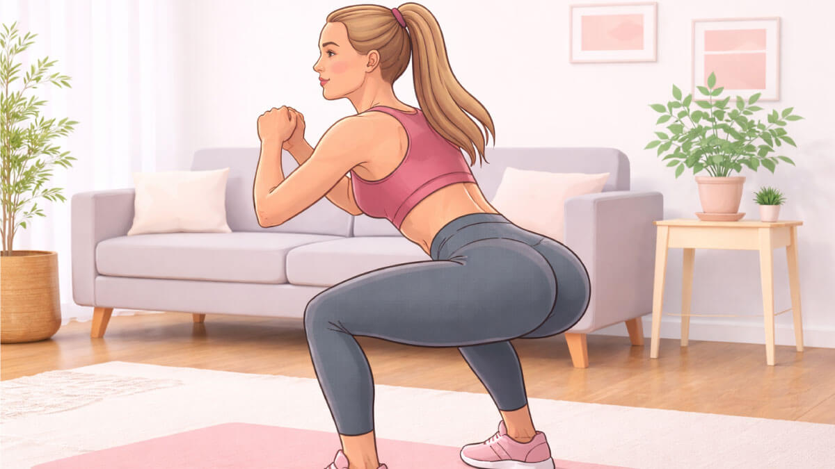 allenamento glutei a casa per donne saporido