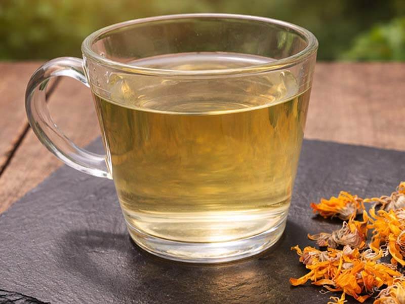 servire infuso calendula saporido