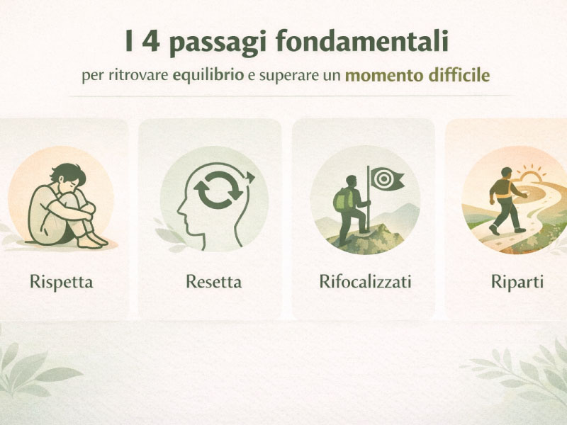 quattro passi fondamentali per superare un momento difficile saporido