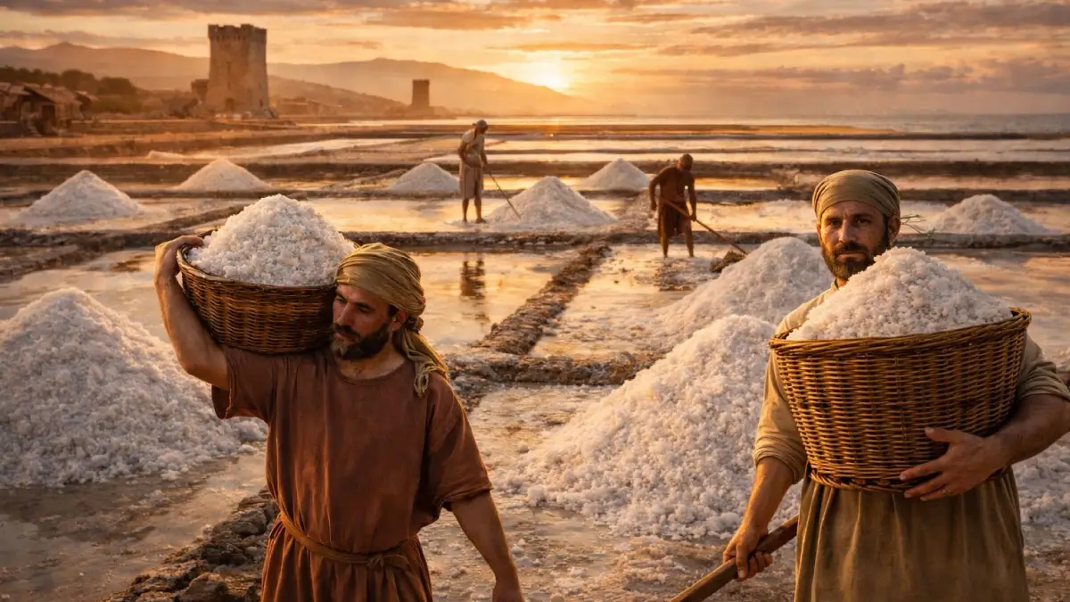 storia del sale le saline saporido