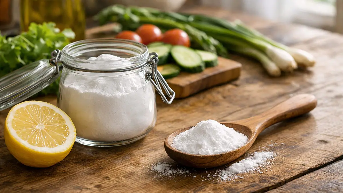 utilizzi in cucina del bicarbonato di sodio saporido