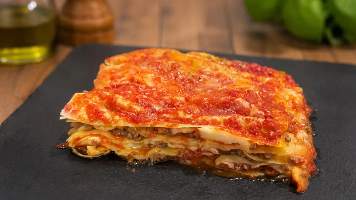 La Vera Lasagna Rossa: Alta, Filante e Senza Besciamella