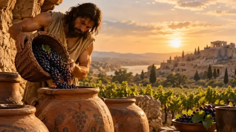come รจ nato il vino saporido