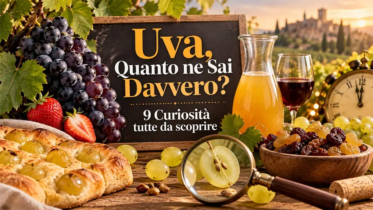 curiosità uva saporido