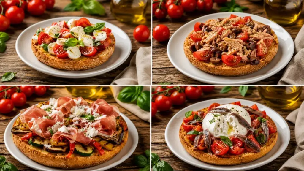 ricetta freselle idea ricetta antipasto fresella saporido
