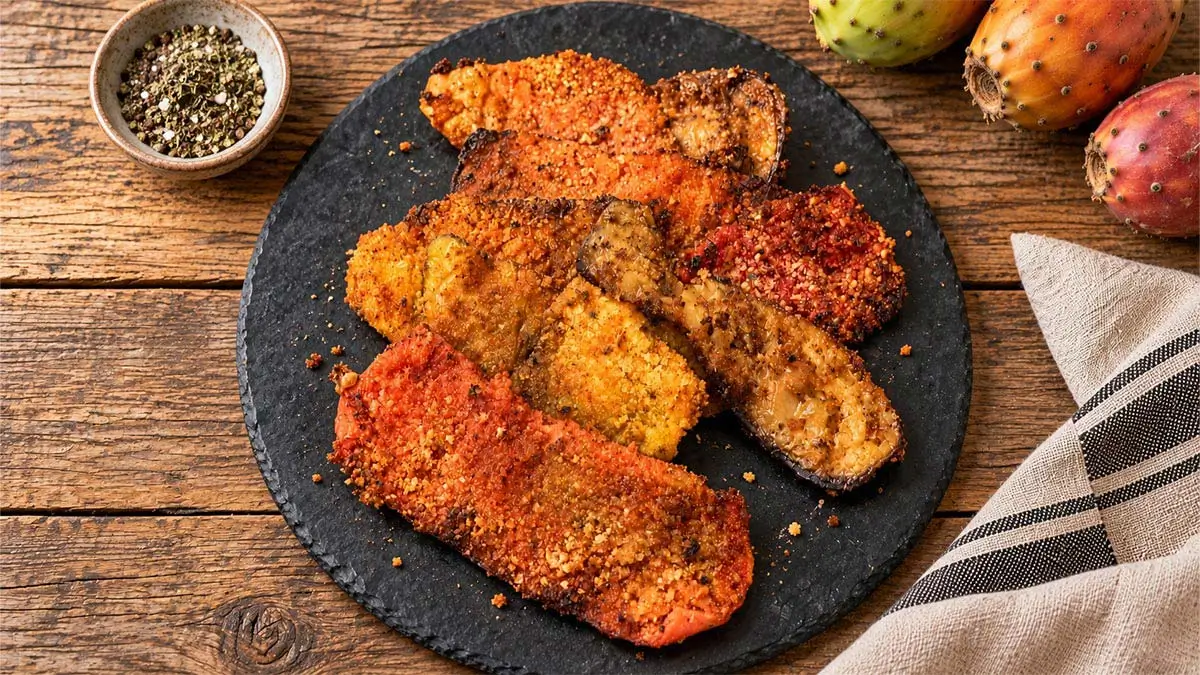ricetta cotolette foglie di fichi d'india saporido