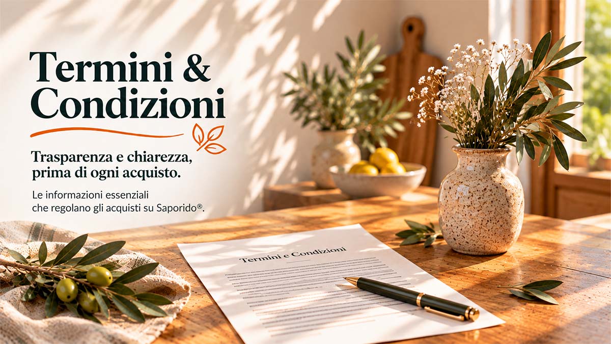 termini e condizioni saporido