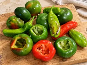 peperoni freschi per farli ripieni saporido